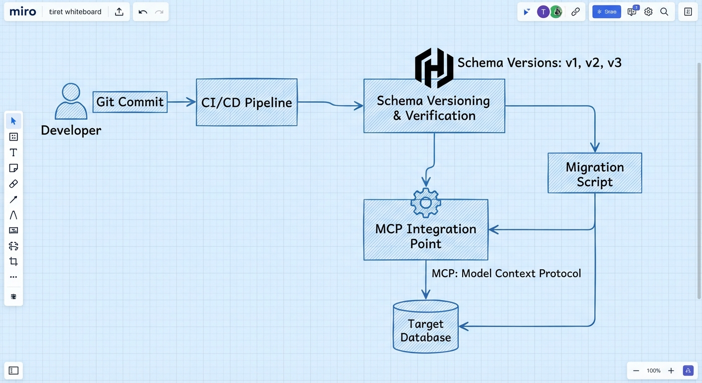Sketchnote diagram for: Codex CLI and Database Migrations: Atlas Skills, MCP Servers, and Schema-Driven Workflows